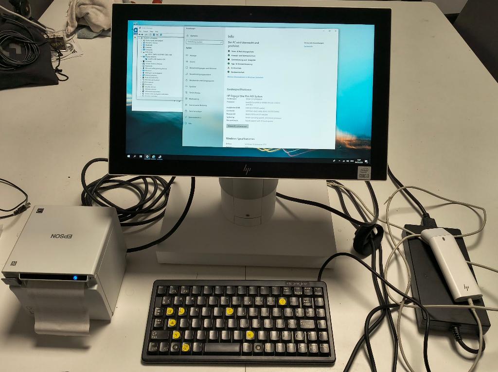 HP Engage One Pro AiO POS Design Kassa PC printer, Zakelijke goederen, Kantoor en Winkelinrichting | Kassa's en Betaalsystemen