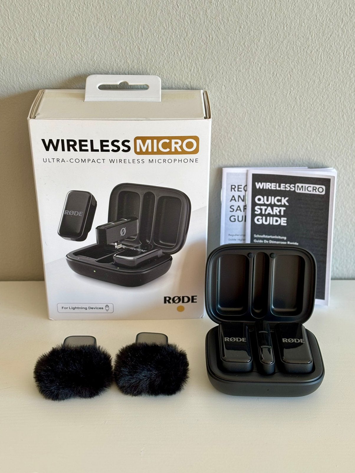 RØDE Wireless Micro Lightning – draadloze microfoon set, Musique & Instruments, Microphones, Neuf, Autres types, Sans fil, Enlèvement ou Envoi