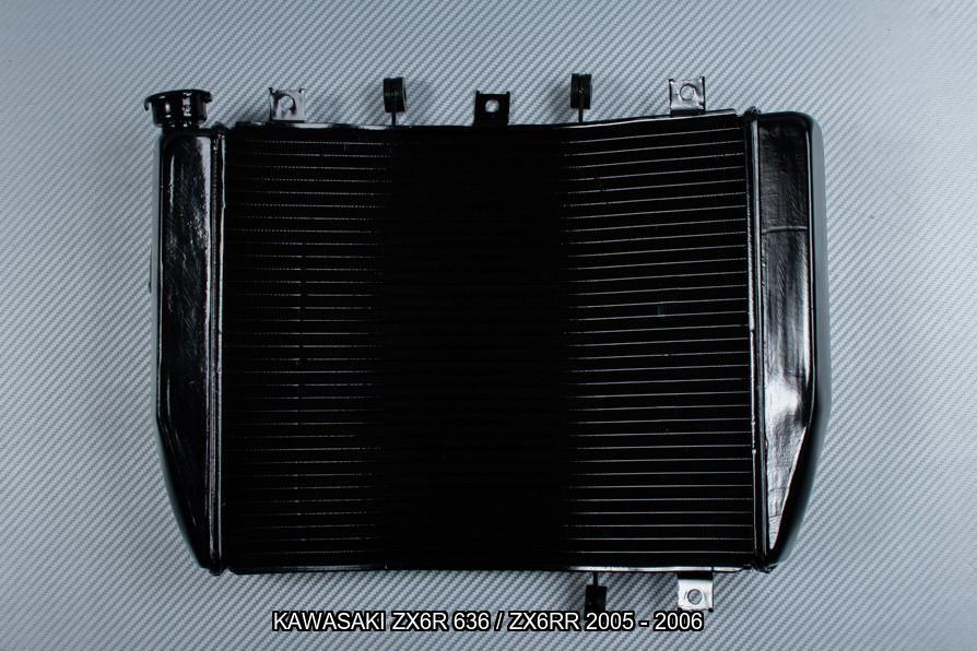 Radiateur Koeler AVDB KAWASAKI ZX6R 636 / ZX6RR 2005 - 2006, Motoren, Ophalen of Verzenden, Nieuw