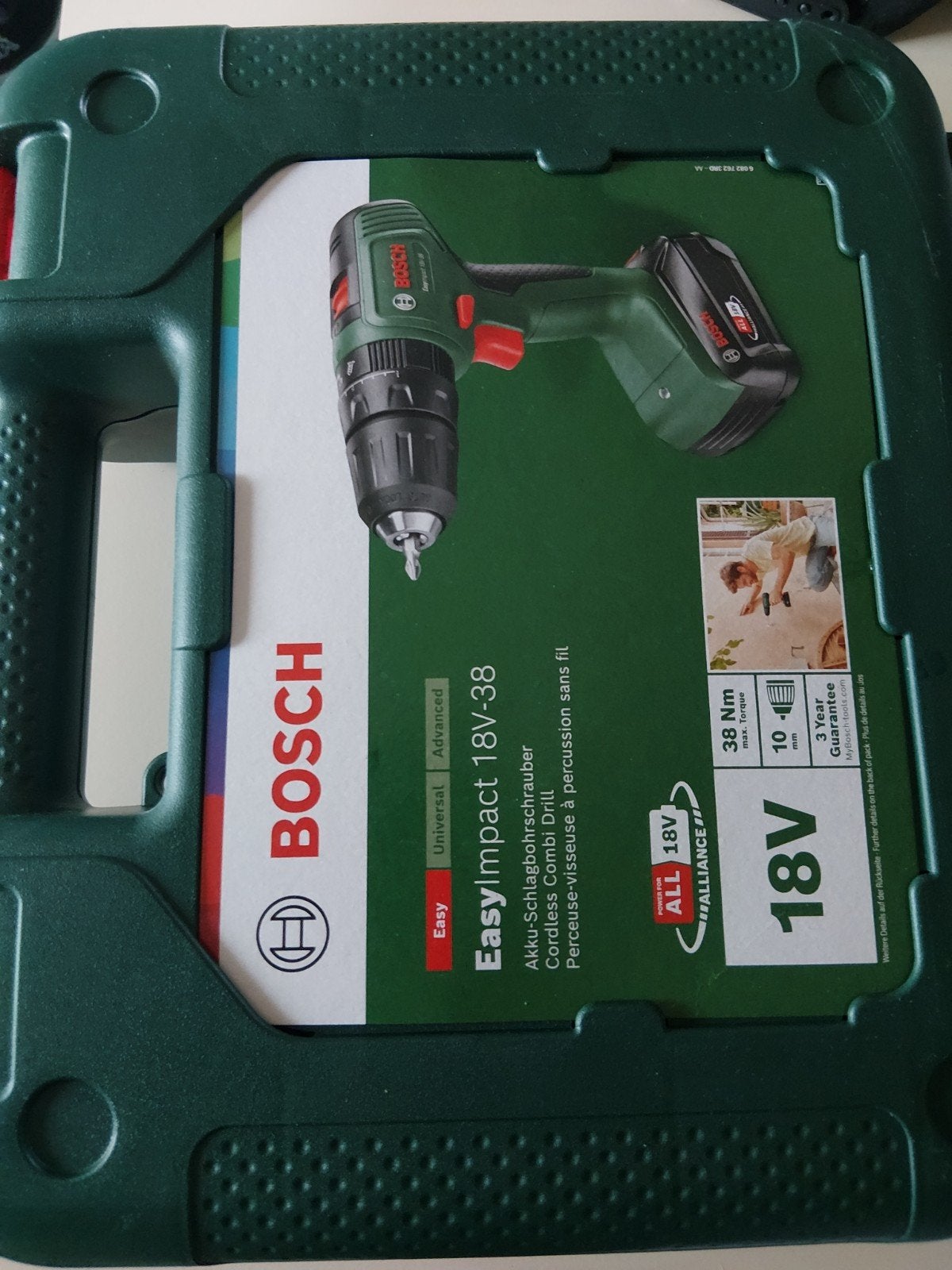 Lege doos Bosch, Doe-het-zelf en Bouw, Gereedschap | Boormachines, Ophalen of Verzenden, Nieuw, Boor- en Schroefmachine