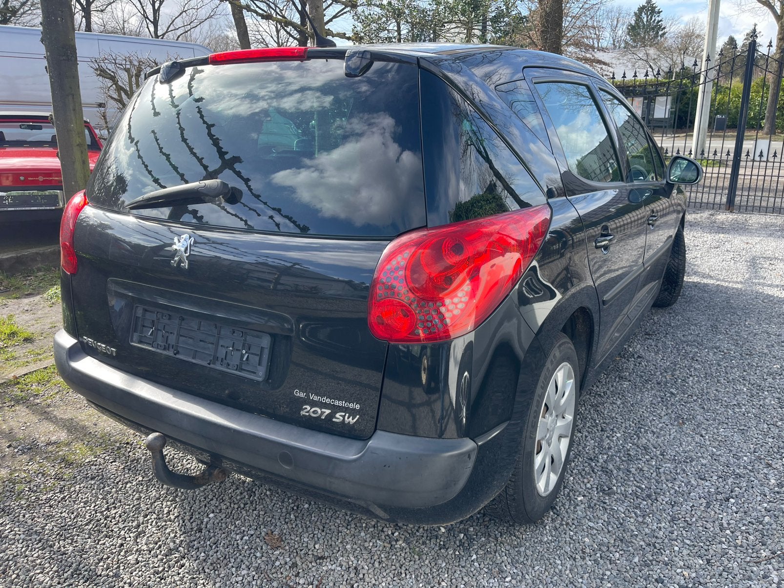 207 SW 1.4i Climatisation/toit panoramique ! ! ! ! !, Autos, Peugeot, Achat, Entreprise, Boîte manuelle, Noir