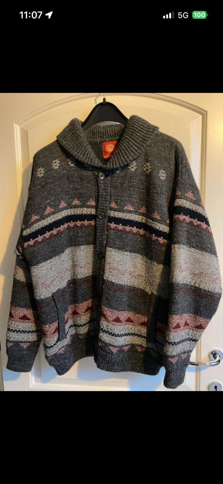 Lekker warme golf meduim, Vêtements | Hommes, Vestes | Hiver, Enlèvement ou Envoi, Porté, Taille 48/50 (M), Gris