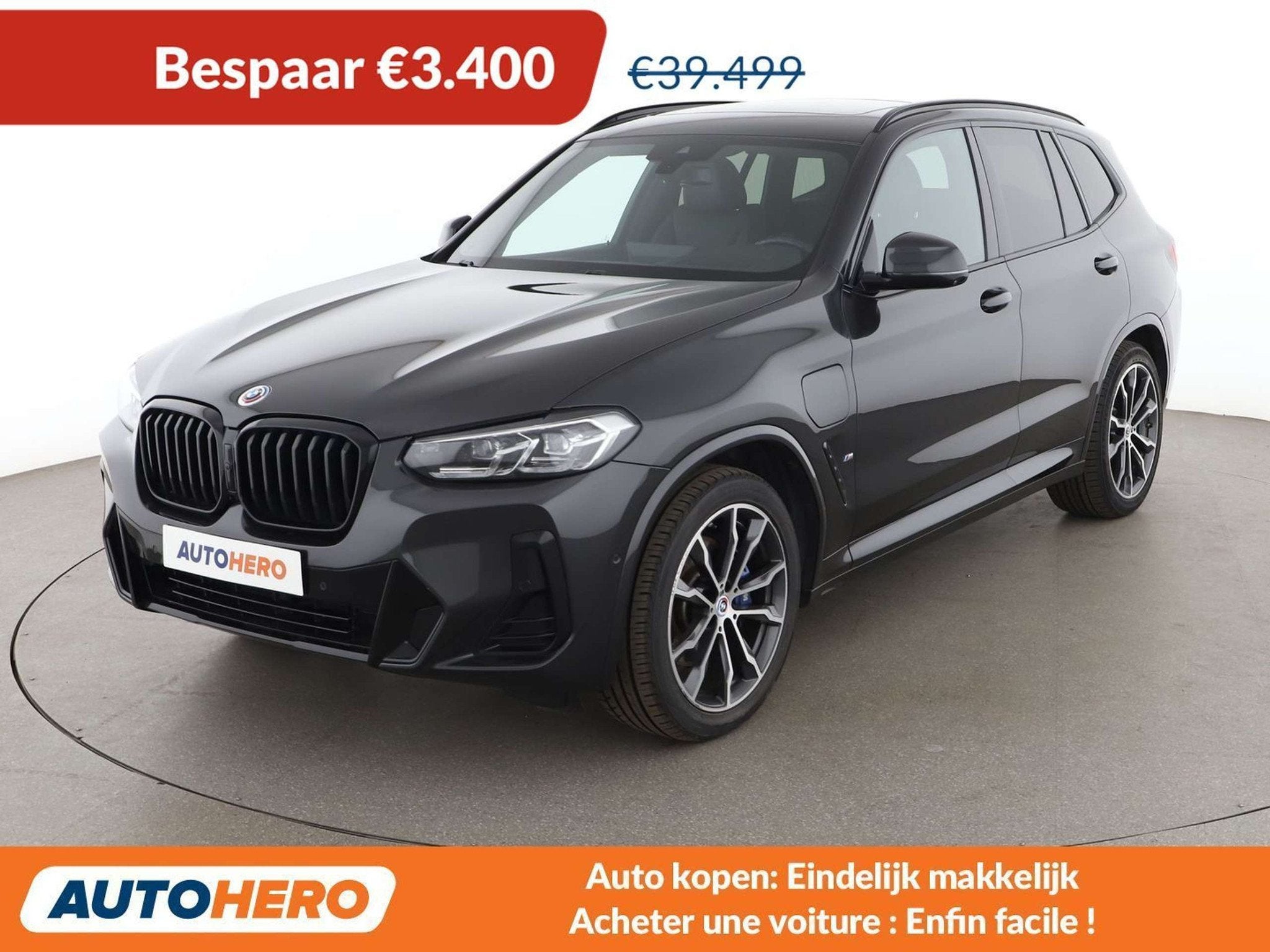 BMW X3 xDrive 30e M Sport (bj 2023, automaat), Auto's, Automaat, Euro 6, 48 g/km, Leder