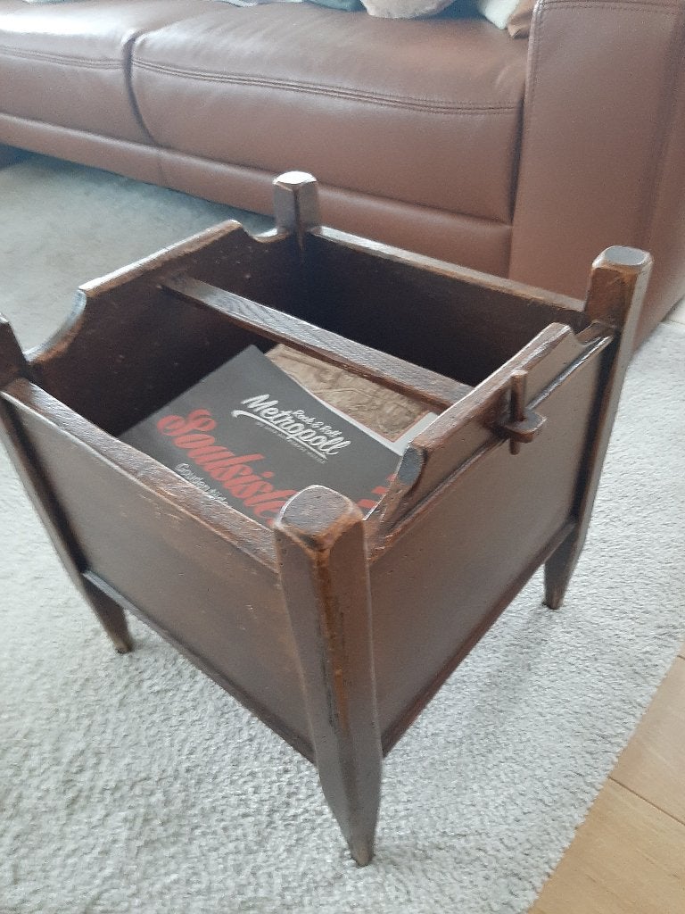 Krantenbak, Corbeille à journaux, Vintage, Enlèvement, Utilisé