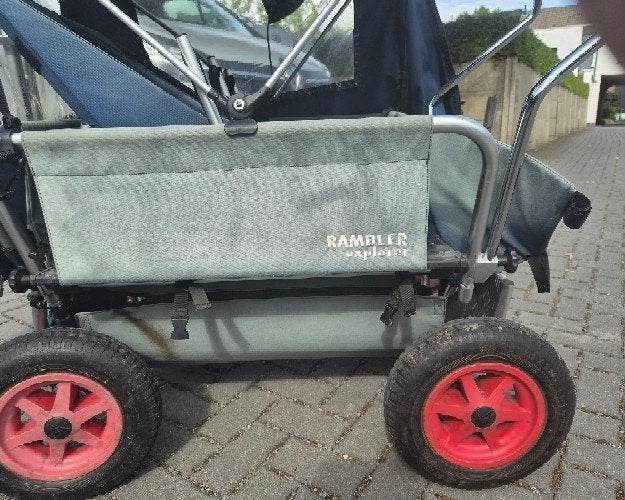 bolderkar merk rambler in goede staat enkel wat verschenen, Ophalen, Opvouwbaar, Gebruikt