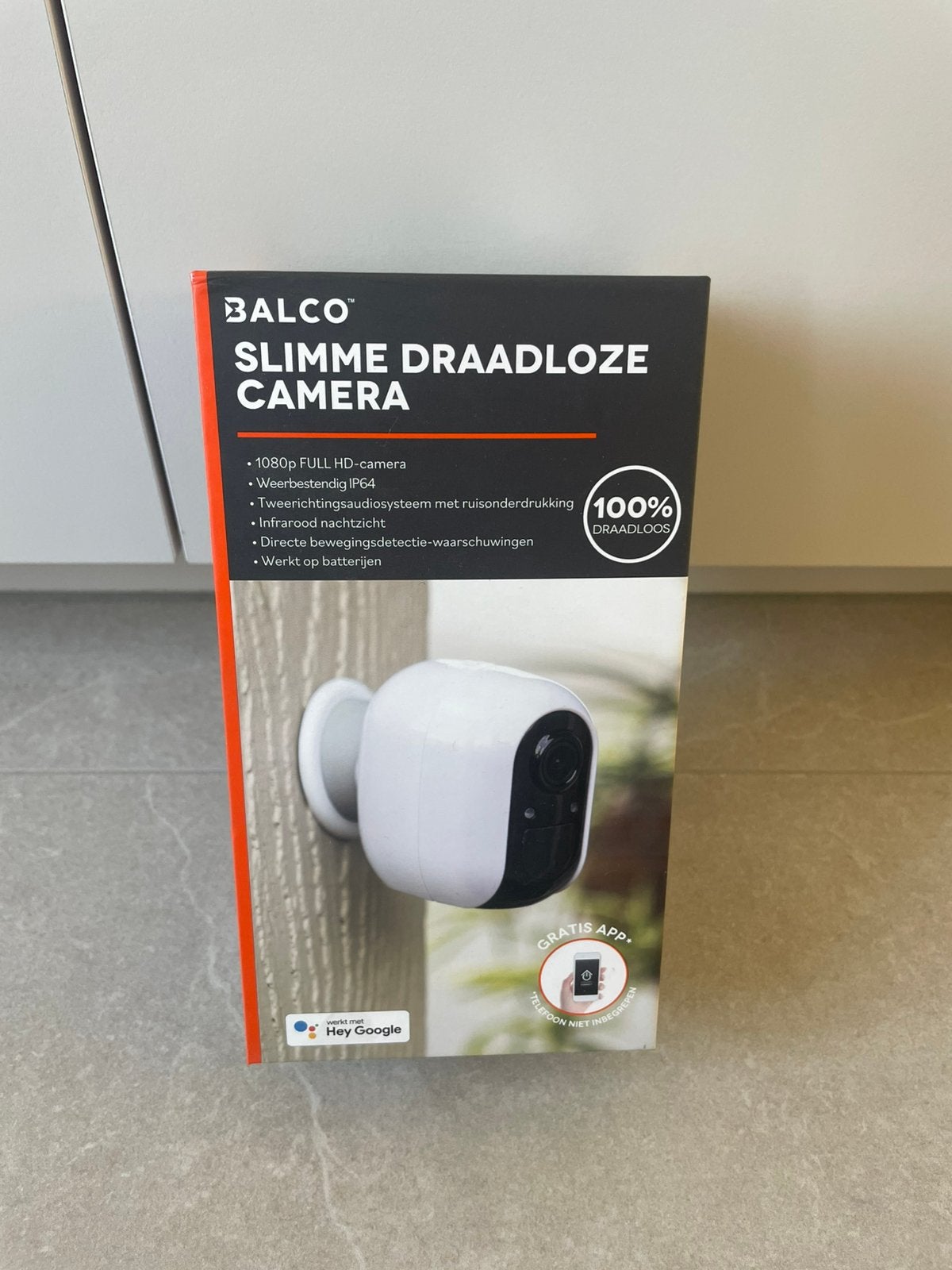 Draadloze camera Balco, Ophalen of Verzenden, Zo goed als nieuw