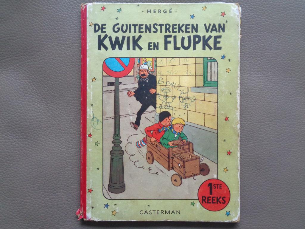 Kwik en Flupke - 1e reeks - HC 2e dr. 1954, Ophalen of Verzenden