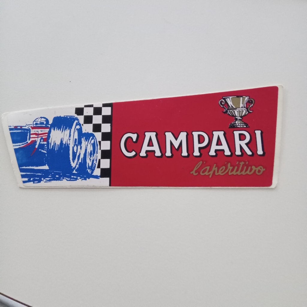 STICKER CAMPARI CUP, Verzamelen, Verzenden