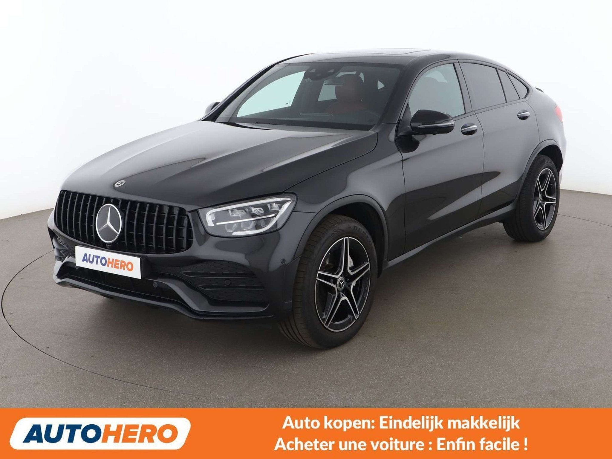 Mercedes-Benz GLC GLC 220 GLC 220 d 4Matic AMG Line, Auto's, Mercedes-Benz, Automaat, Zwart, Leder, https://public.car-pass.be/vhr/bd37bb41-f9ef-4162-b565-cf9c4b9706ec