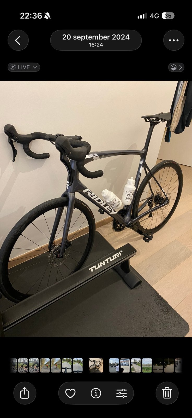 Ridley Fenix Disc, Enlèvement, Comme neuf