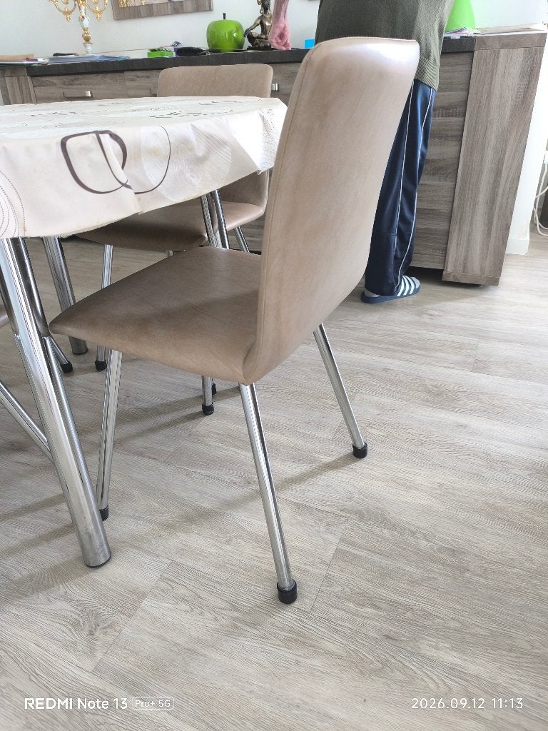eetstoelen, Huis en Inrichting, Ophalen, Overige materialen, Bruin, Zo goed als nieuw