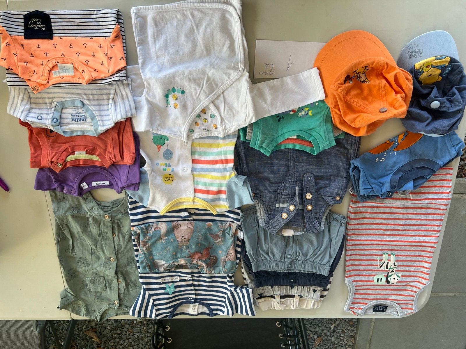 Jongenskledij maat 50-56 zomer, Kinderen en Baby's, Babykleding | Maat 50, Ophalen of Verzenden