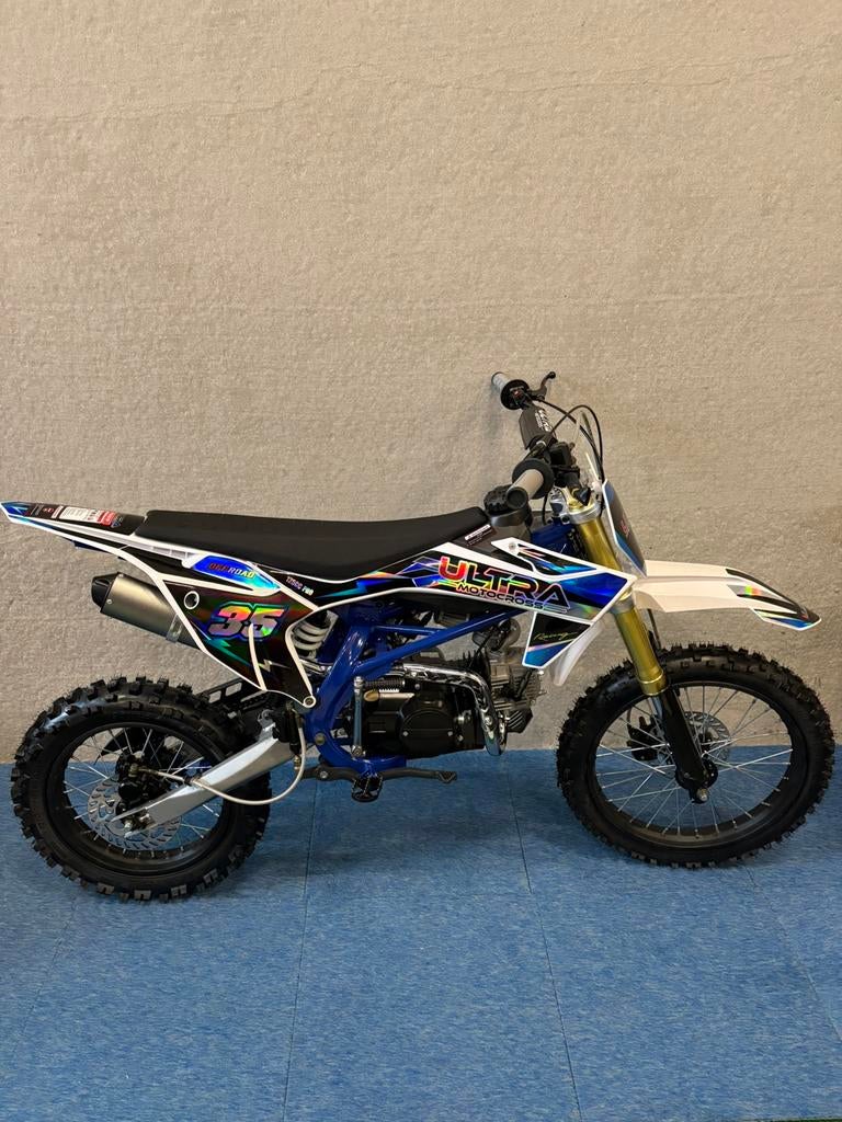 Nieuwe Ultra 125CC schakel 4-takt pitbike/crossmotor, Enlèvement, Neuf, 125 cm³, Pit Bike