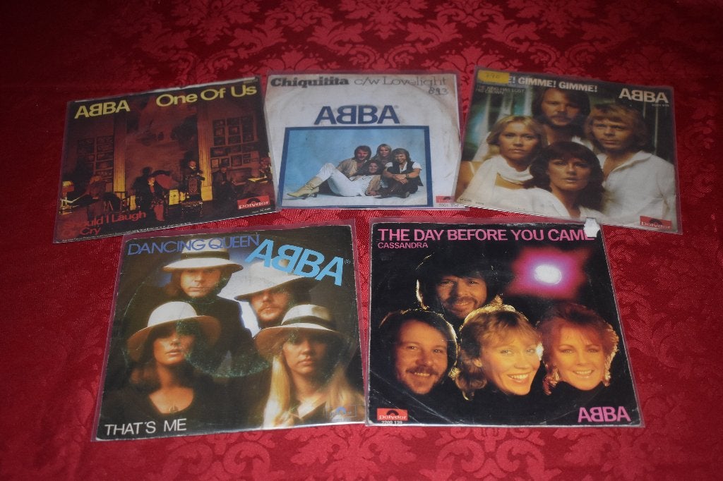diverse 45t's van ABBA, Pop, 7 inch, Ophalen of Verzenden, Zo goed als nieuw