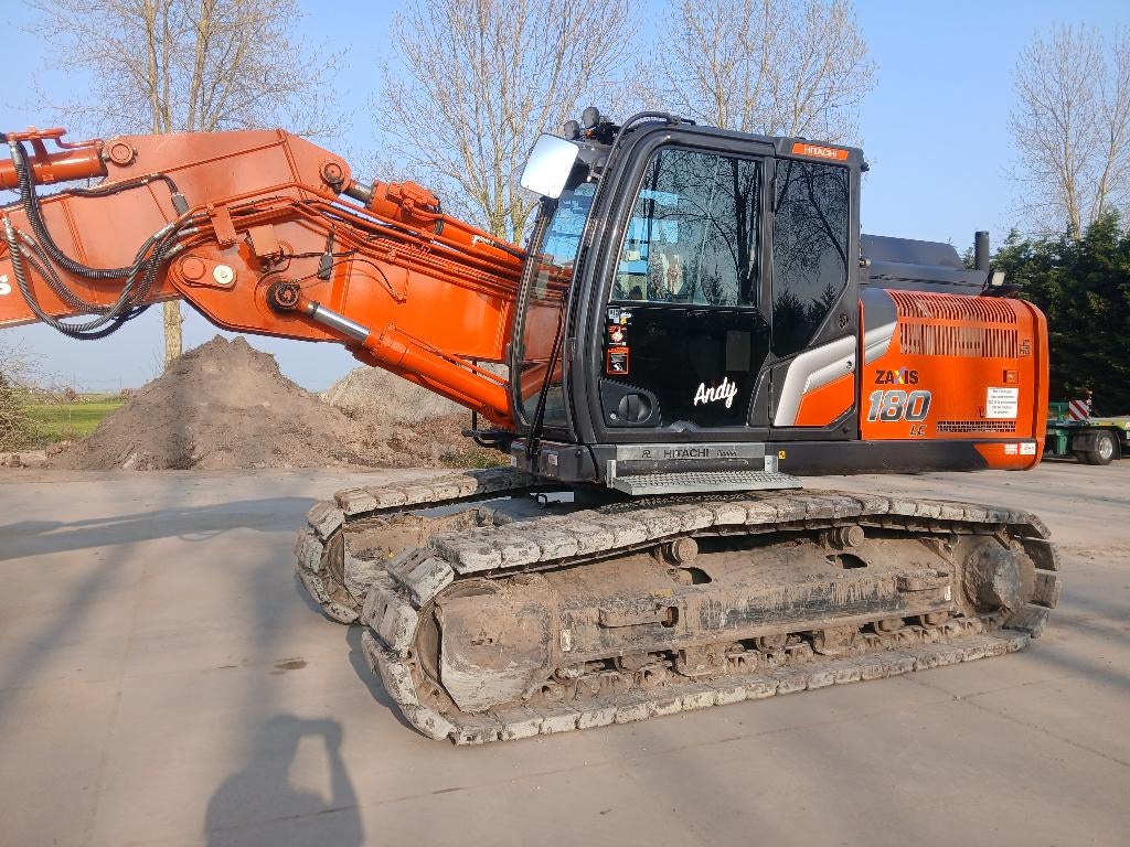 graafmachine hitachi zx 180 lc -7, Ophalen