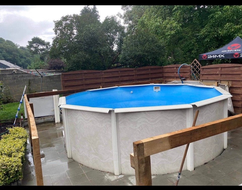 Piscine rigide 4,5m x1,40m, 300 cm ou plus, Rond, Enlèvement, Utilisé