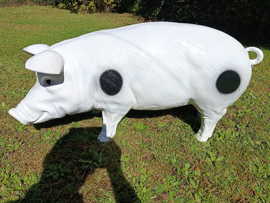 varken, Ophalen, Nieuw, Kunststof, Dierenbeeld