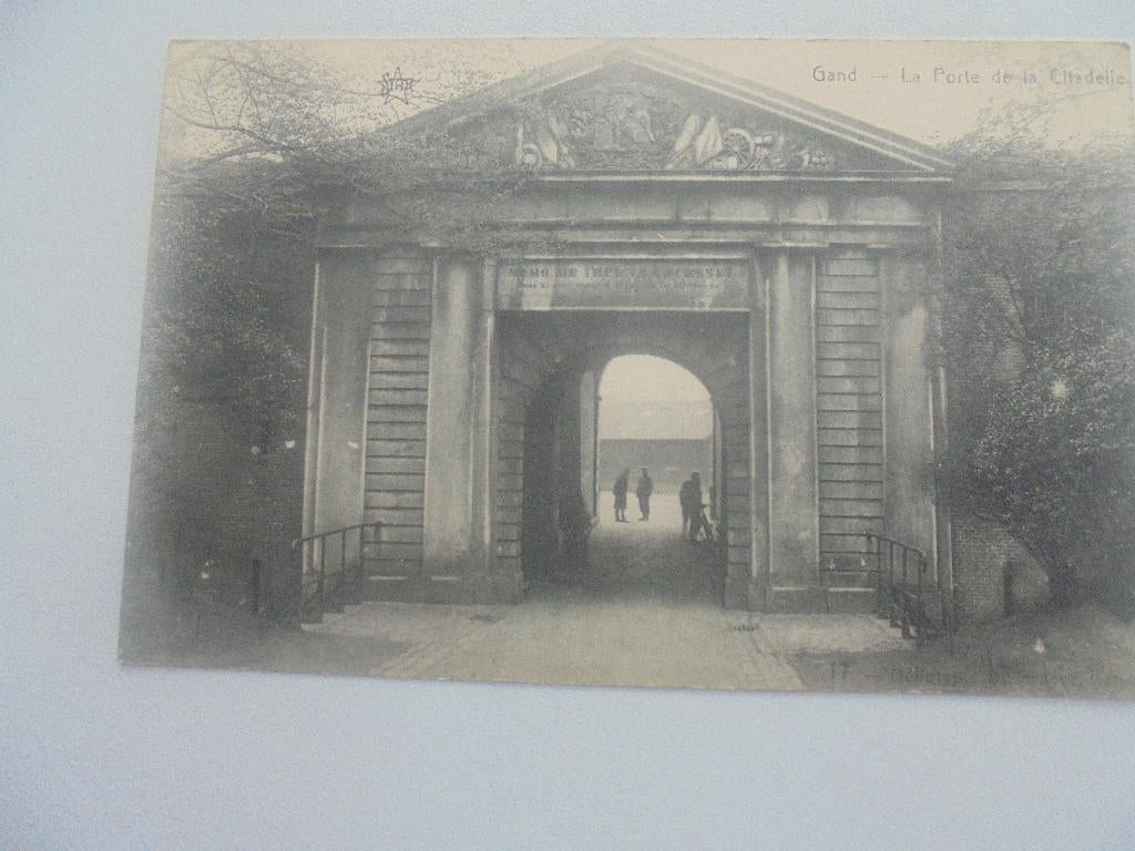 gent-la porte de la citadelle, Verzenden, 1920 tot 1940, Ongelopen, Oost-Vlaanderen