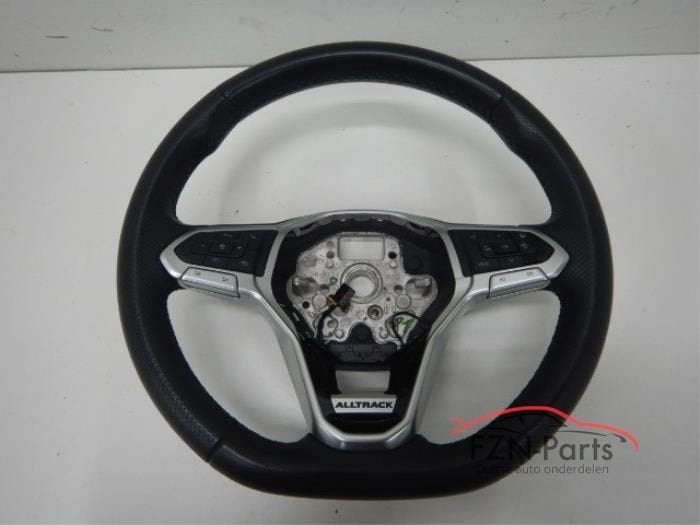 VW Passat B8 Alltrack Stuur Leer MF+F1+ACC+Hulpsystemen, Ophalen of Verzenden, Gebruikt