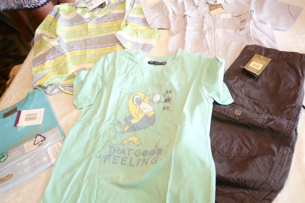 lot de vêtements garçon 8 ans neufs, Kinderen en Baby's, Kinderkleding | Maat 128, Nieuw, Jongen, Overige typen, Ophalen