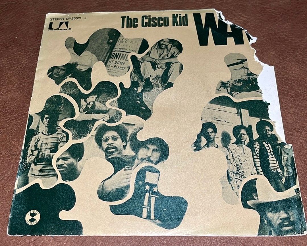 War ‎– The Cisco Kid - 7” vinyl single - FR 1972, Cd's en Dvd's, Ophalen of Verzenden, Gebruikt