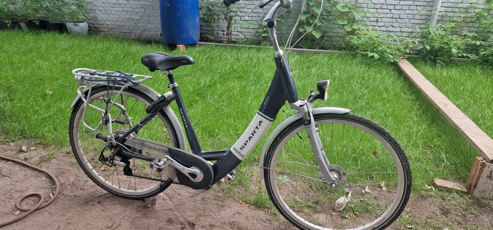 Damesfiets Sparta, Enlèvement, Sparta