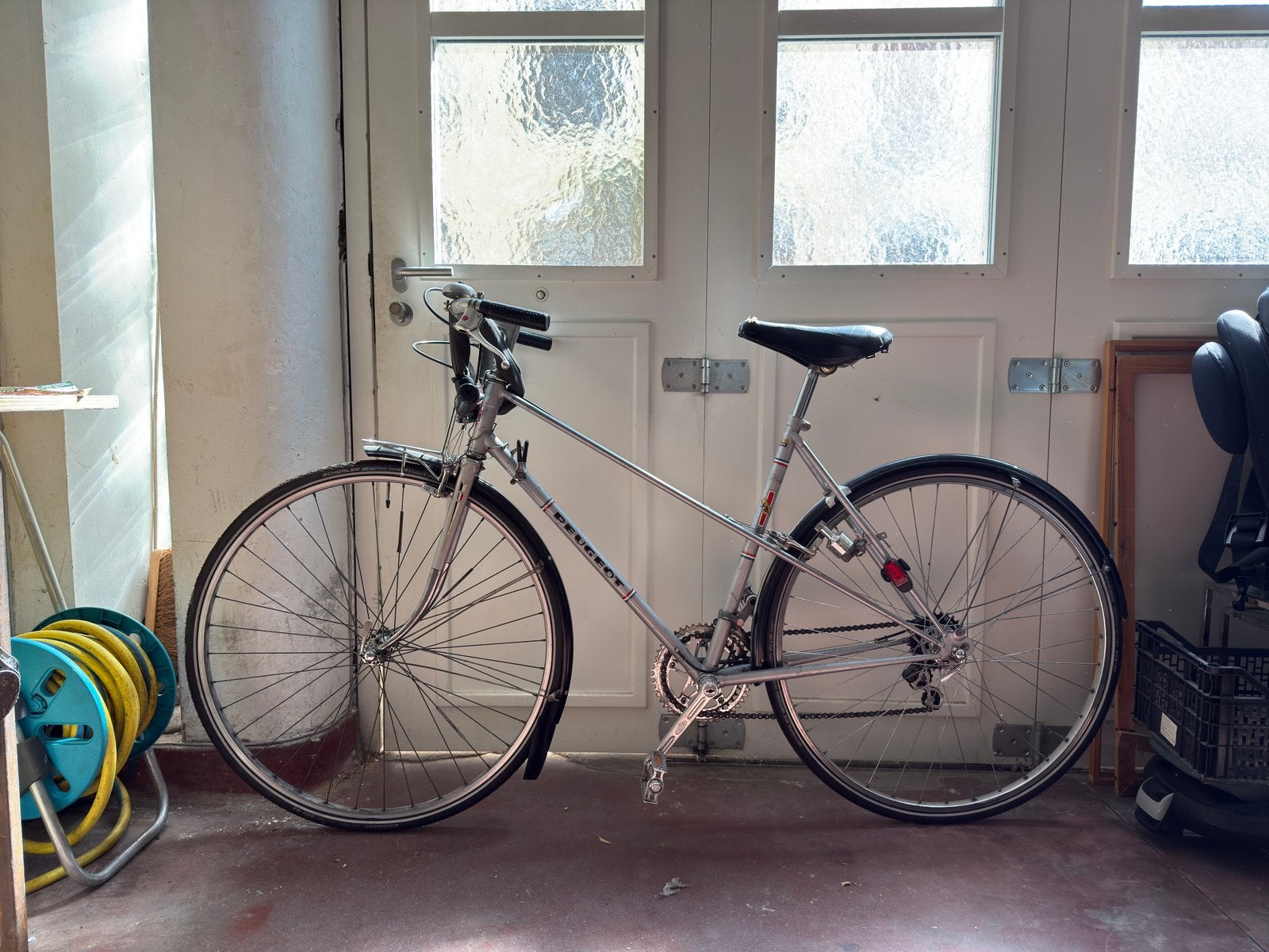 Vintage Peugeot fiets, 47 tot 51 cm, Ophalen, Velgrem, Jaren '60 of nieuwer