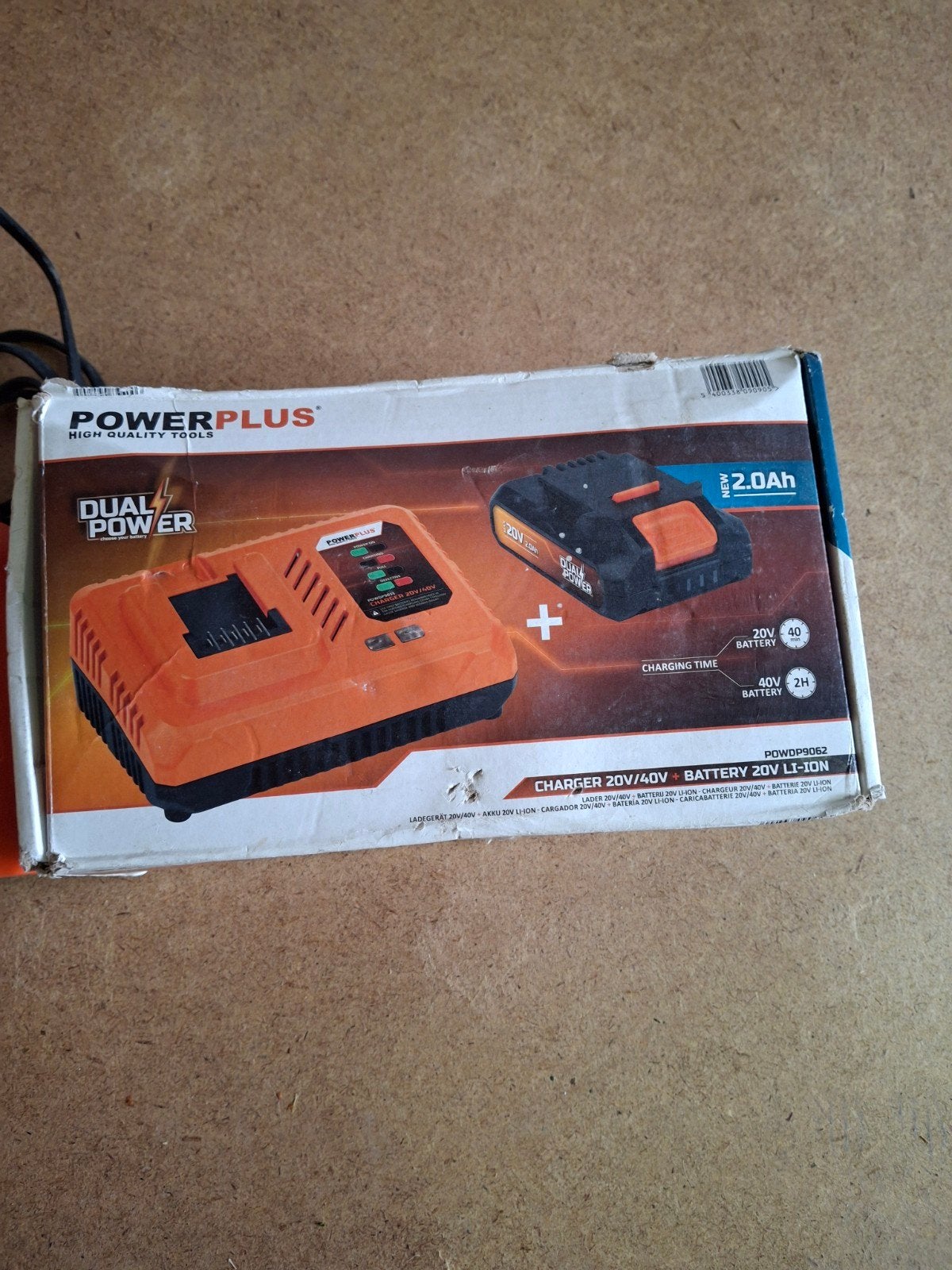 chargeur powerplus dual + batteries, Enlèvement