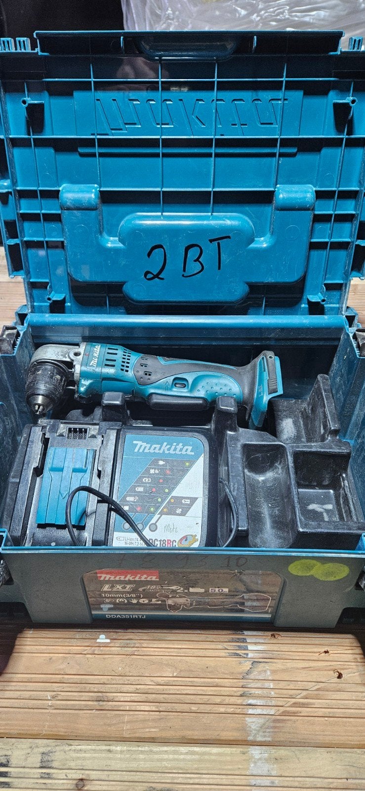 Makita haakse boormachine 18v body in koffer, Ophalen, Boormachine