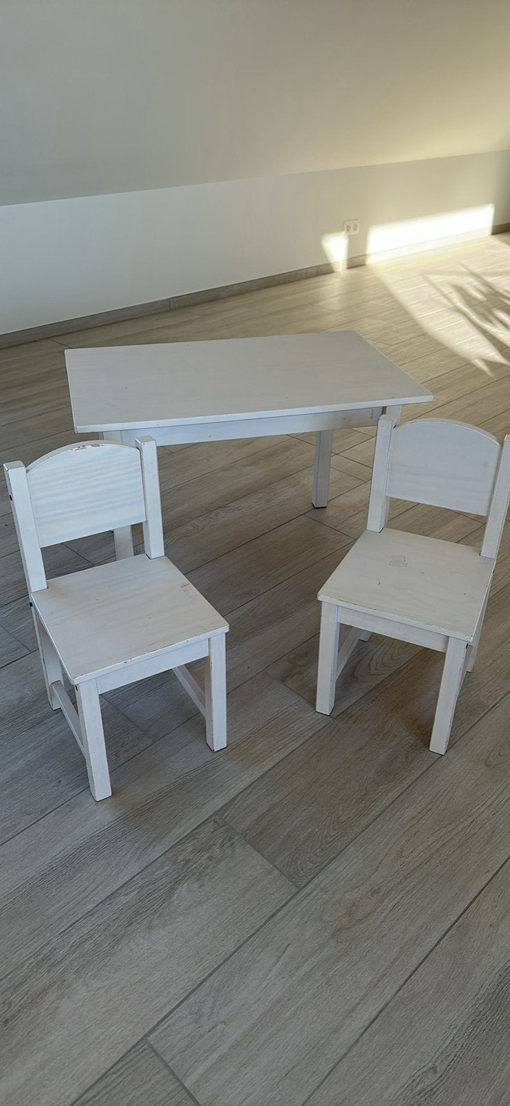 Ikea set kinder tafel 2 stoeltjes SUNDVIK, Ophalen, Gebruikt, Tafel(s) en Stoel(en)