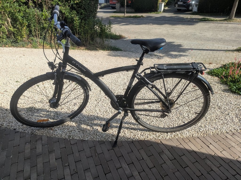 Vélo B twin, Fietsen en Brommers, Gebruikt, Velgrem, 49 tot 53 cm, Ophalen