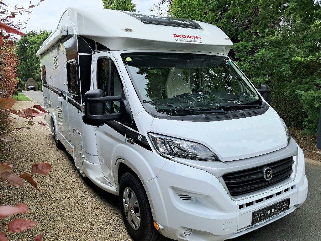 Luxe Dethleffs 2016. 60000km 160pk splinternieuwe staat, Fiat, Douche, Particulier, Dethleffs