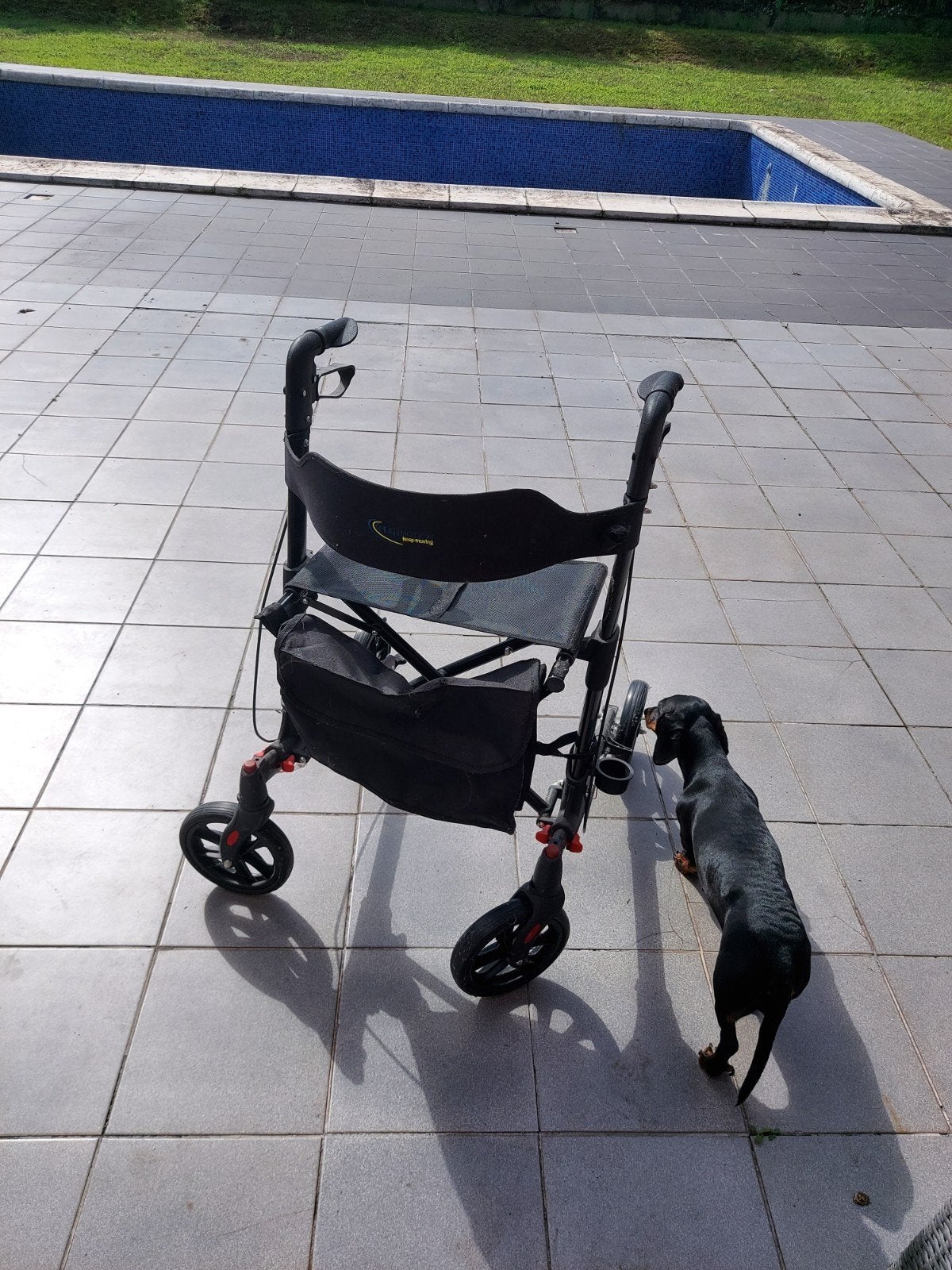rollator, Ophalen