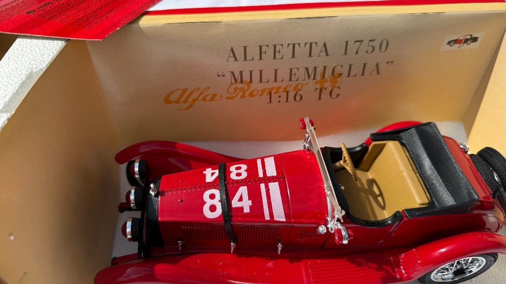 Alfetta 1750 miile miglia Tonka Polisitil, Hobby en Vrije tijd, Ophalen, Nieuw, Auto, Overige merken