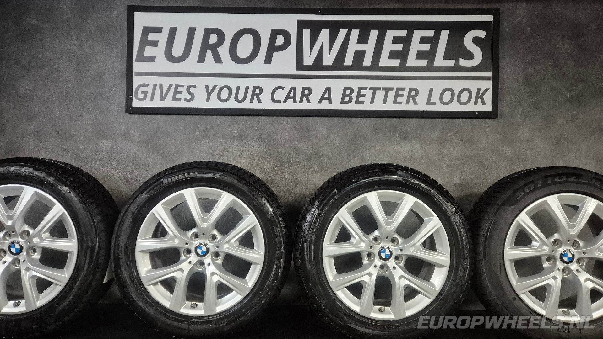 17 inch BMW X1 F48 X2 F39 velgen winterbanden, Gebruikt, -, -, Banden en Velgen