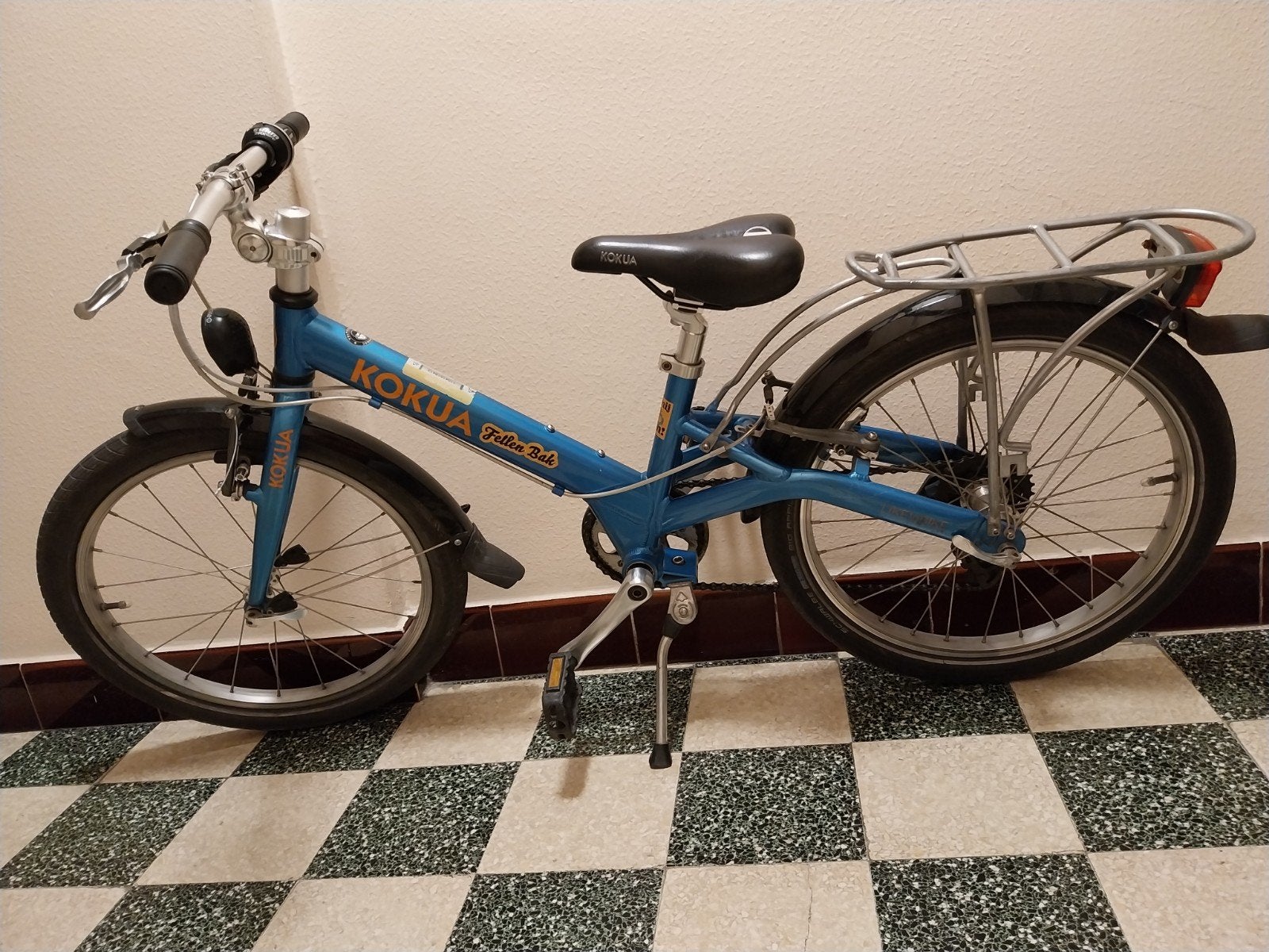 Kokua LIKEtoBIKE 20 inch ocean blue kinderfiets, Fietsen en Brommers, Ophalen, Gebruikt, 20 inch of meer, Like a bike - kokua