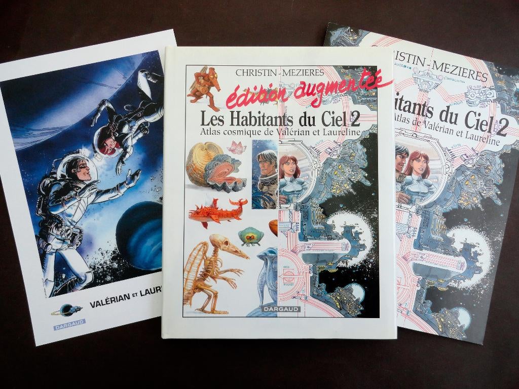 Valérian HS + Bonus- Les Habitants du Ciel 2 augmenté-EO1991, Livres, BD, Envoi