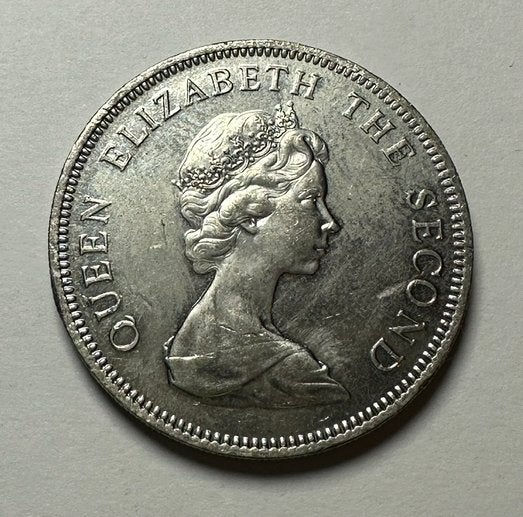 Falklandeilanden 10 Pence 1974 - VF, Timbres & Monnaies, Monnaies | Océanie, Enlèvement ou Envoi