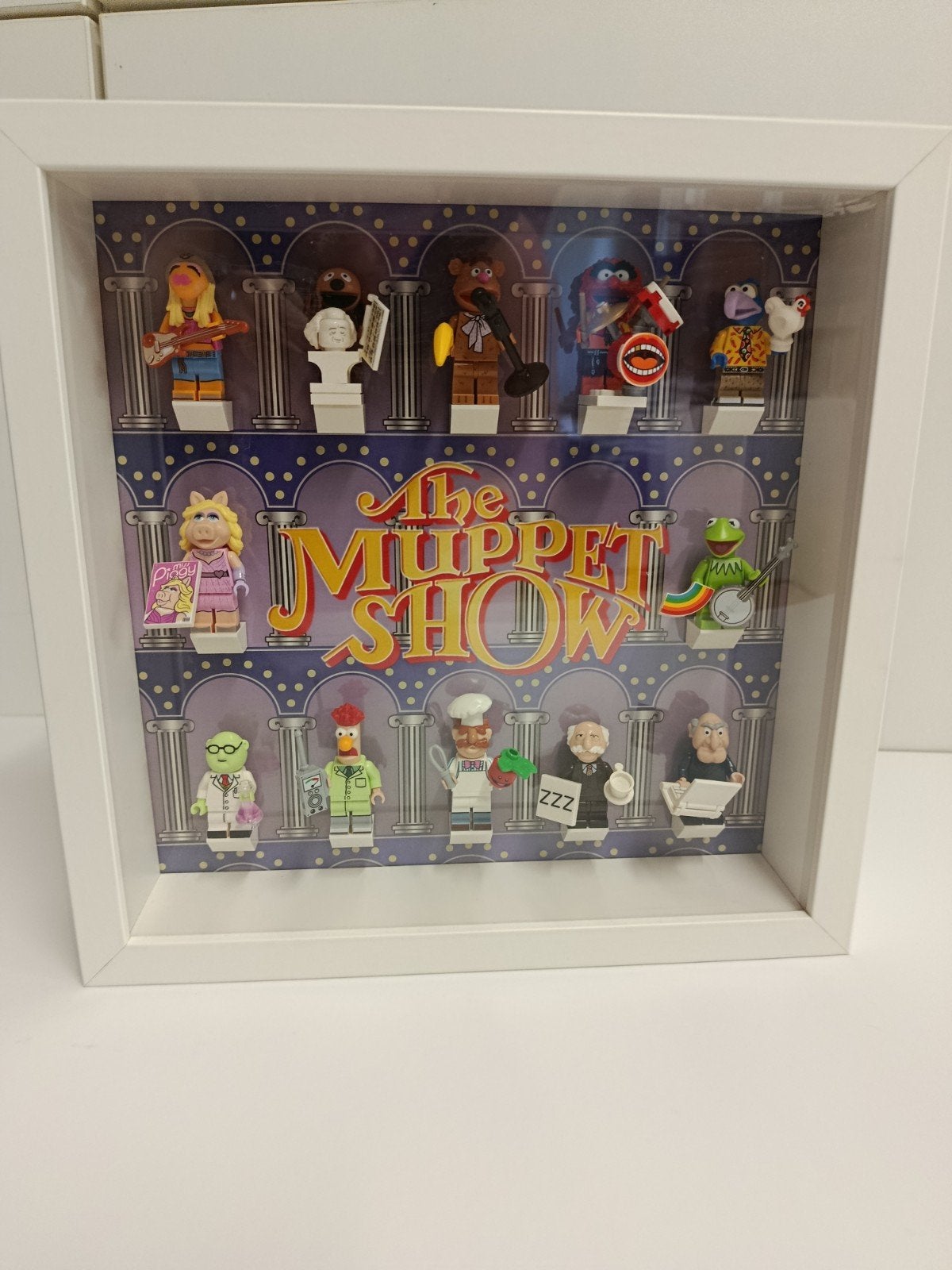 Minifigures Lego - Les Muppets avec cadre, Enlèvement ou Envoi, Complet, Lego