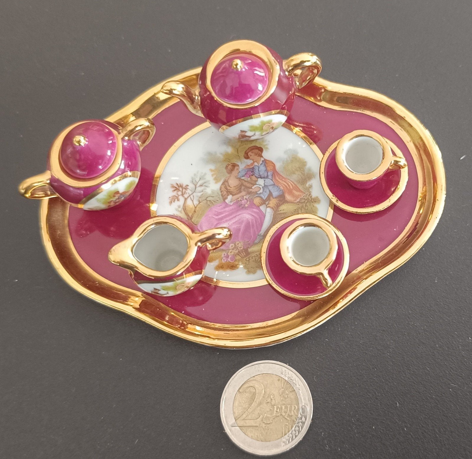 Miniatures porcelaine, Antiquités & Art, Enlèvement ou Envoi
