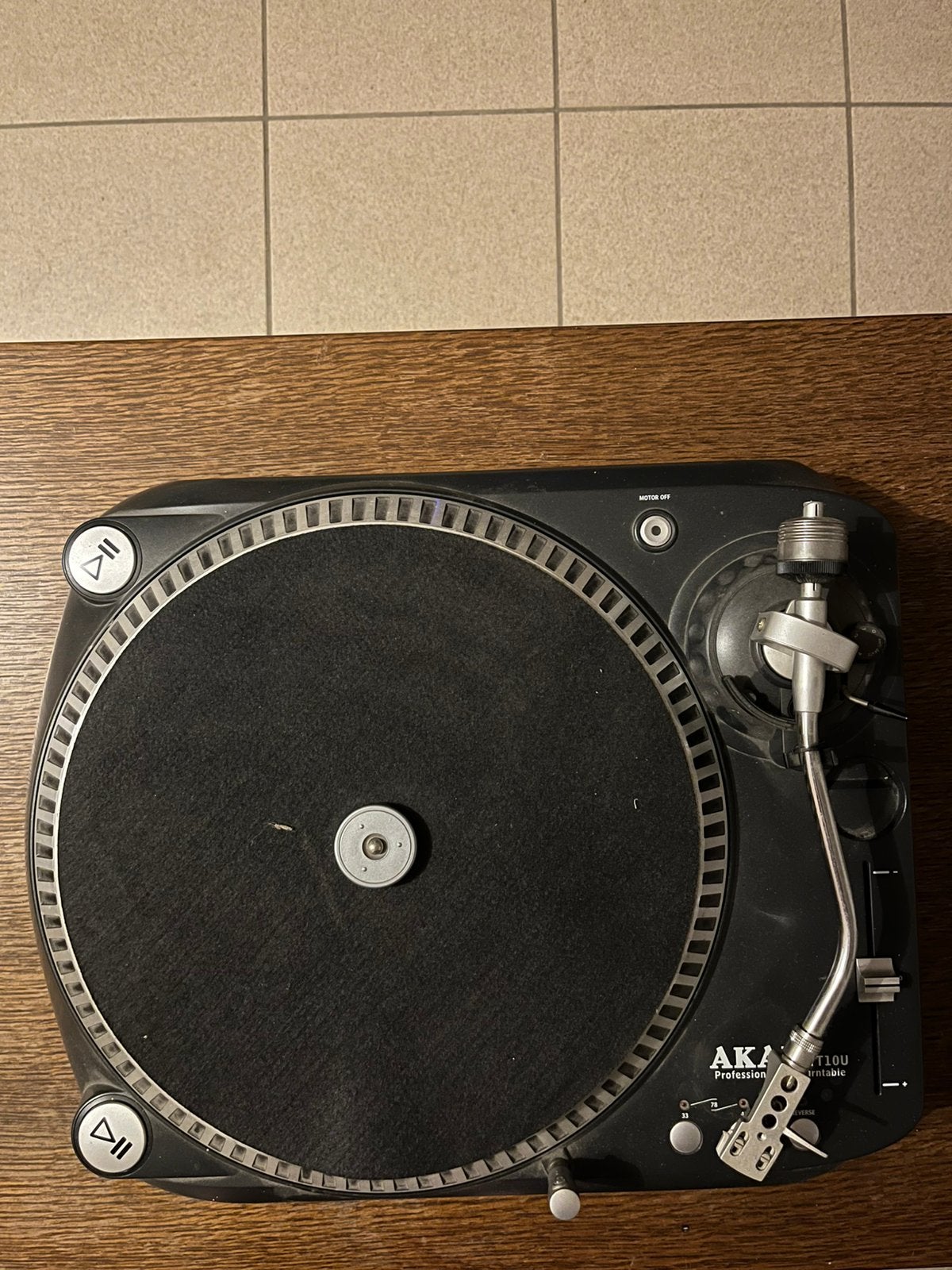 Professionele platenspeler van AKAI., Ophalen, Zo goed als nieuw, Platenspeler, Akai