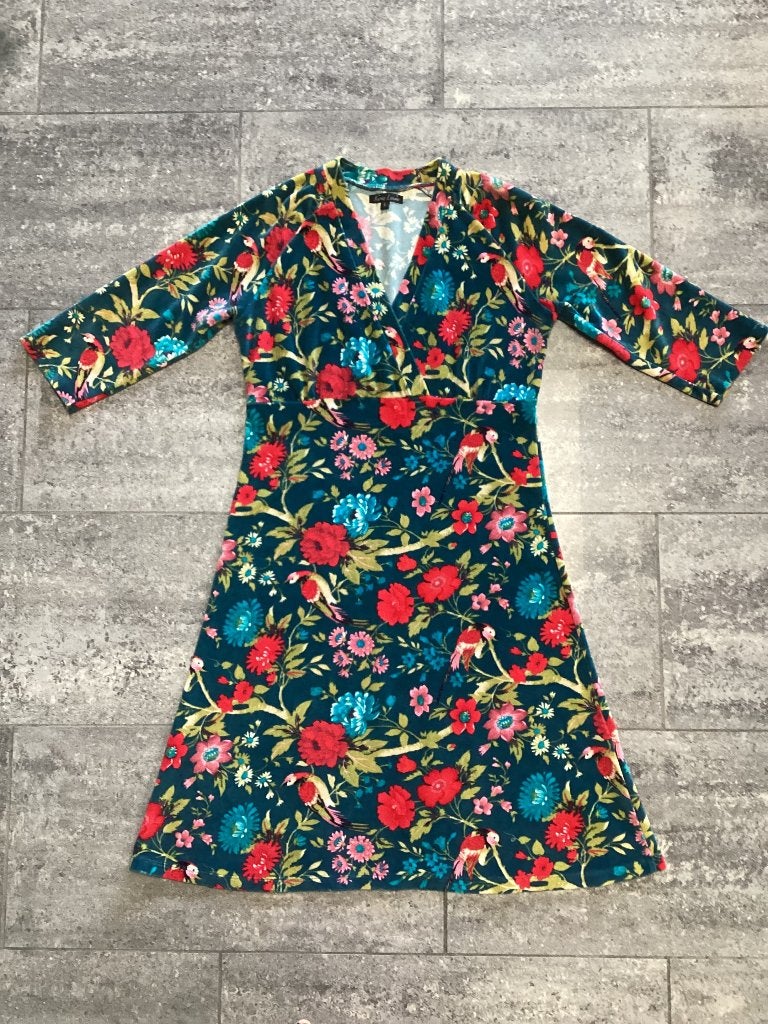 Jurk King Louie M/L, Maat 38/40 (M), Meerkleurig, Ophalen of Verzenden, Zo goed als nieuw