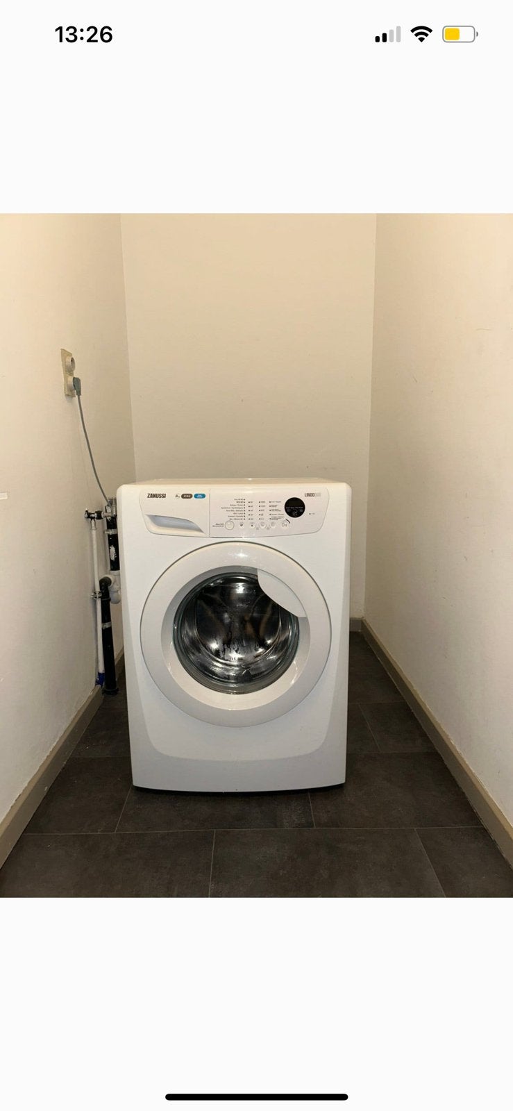 Zanussi Wasmachine, Ophalen, 1200 tot 1600 toeren, Gebruikt, 8 tot 10 kg