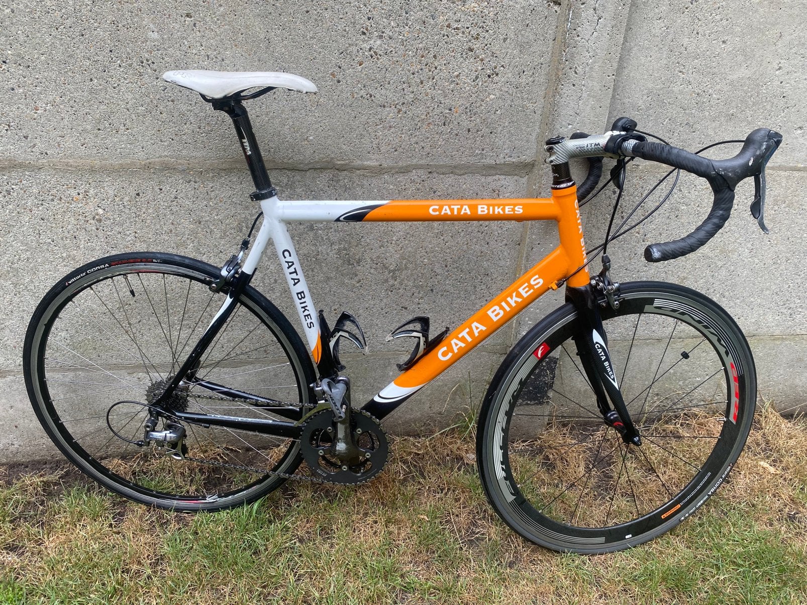 CATA Bikes Aluminium frame Carbon voorvork Ultegra (maat 58), Fietsen en Brommers, Ophalen, Gebruikt, Aluminium