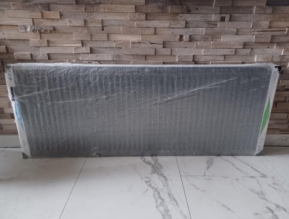 Nieuwe zwarte horizontale paneelradiator, Bricolage & Construction, Chauffage & Radiateurs, Enlèvement, Radiateur
