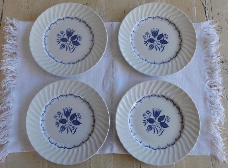 Nog 1 Engelse gebaksbordjes ASCOT RIDGWAY Staffordshire, Maison & Meubles, Cuisine | Vaisselle, -, Utilisé, Autres types, Autres styles