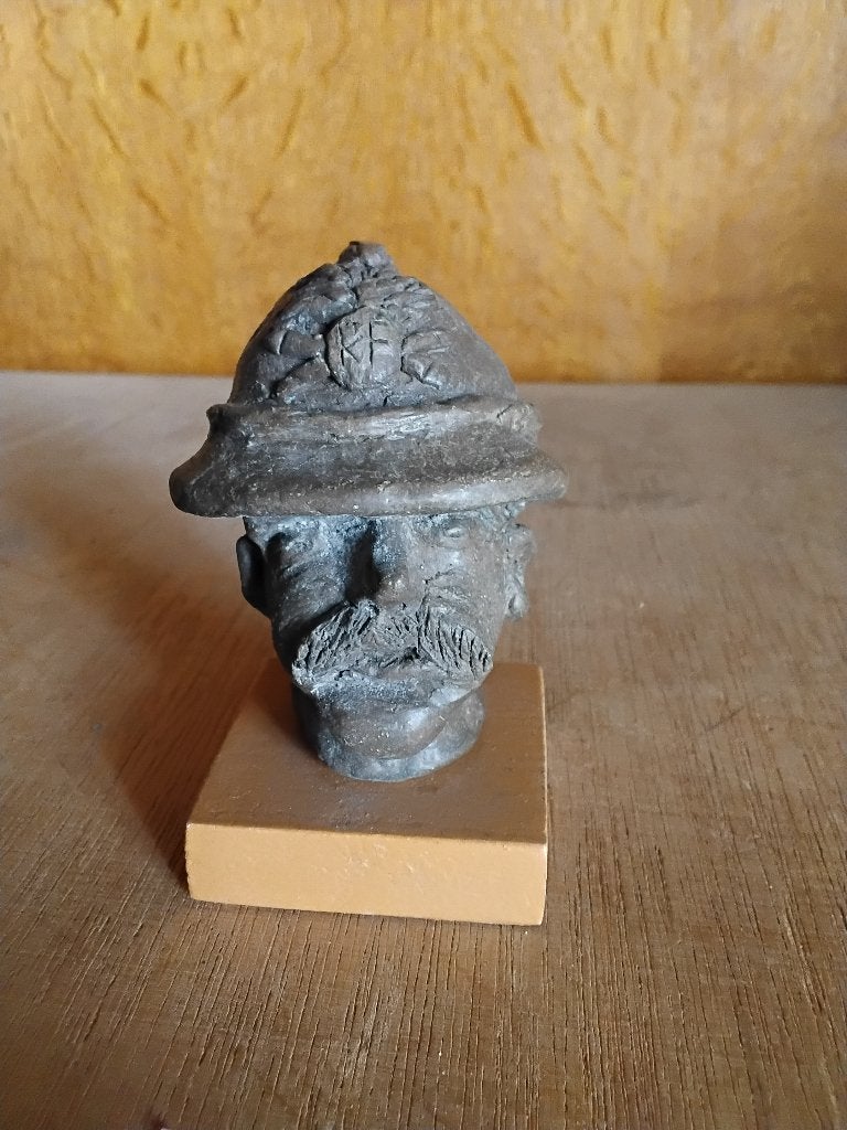 Militaria 14 18 objet de tranchee, Collections, Enlèvement ou Envoi, Armée de terre, Objet d'art