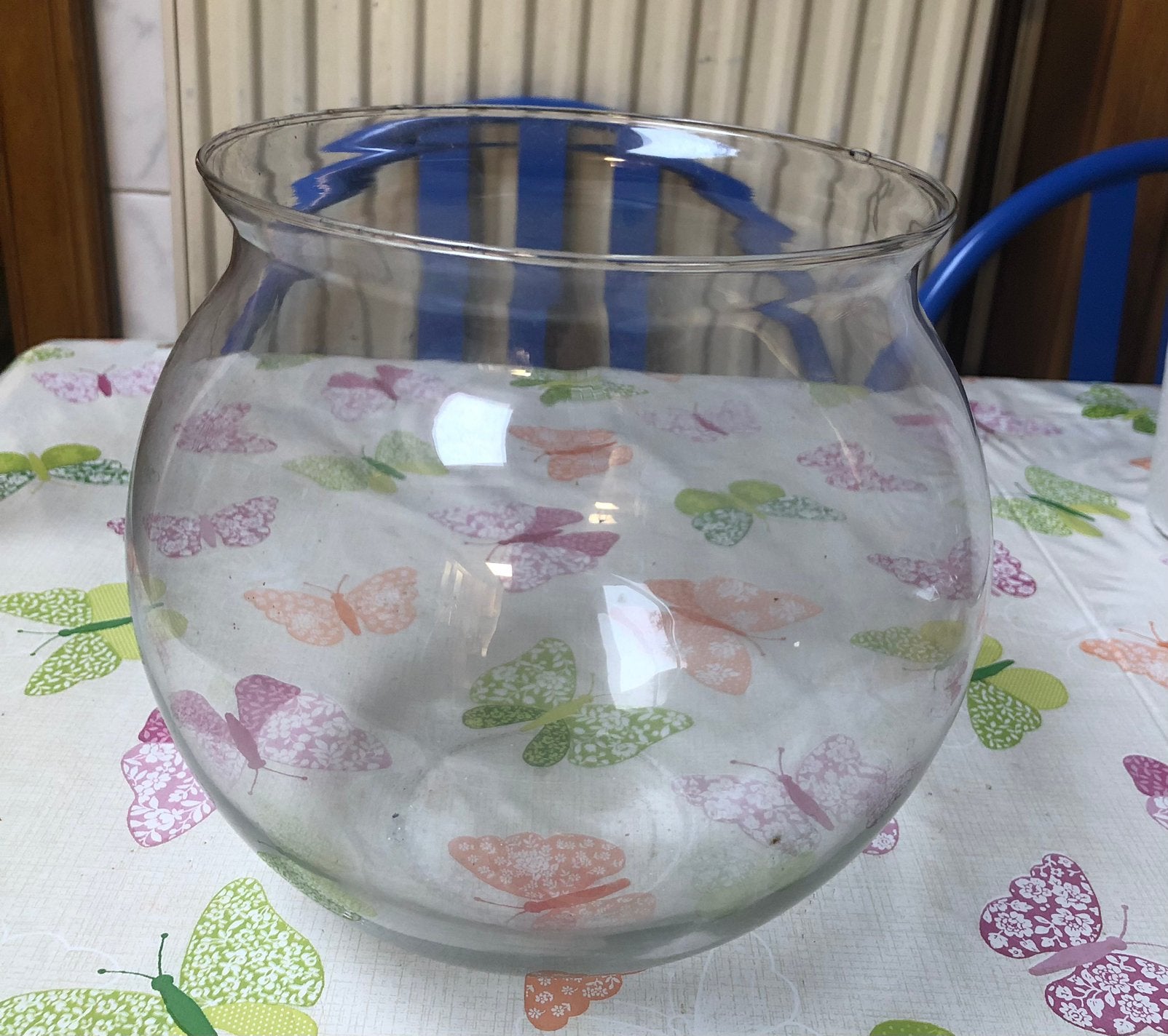 Visjes bokaal, Huis en Inrichting, Ophalen, Gebruikt, Glas