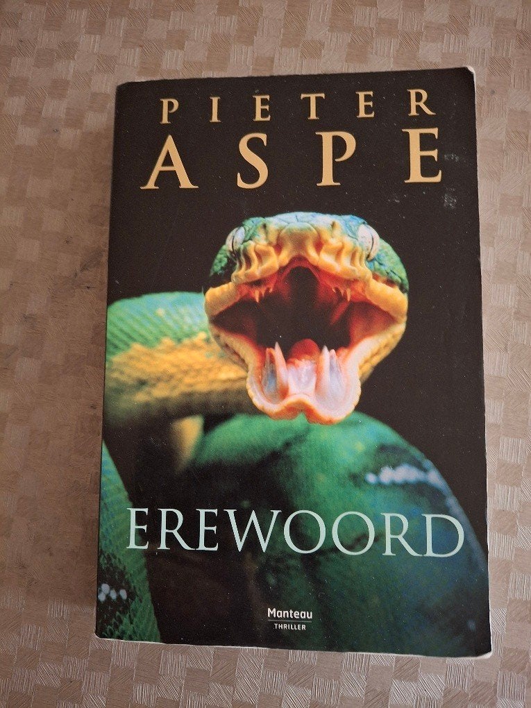 boek -THRILLER Pieter ASPE, Boeken, Gelezen, België, Pieter Aspe, Ophalen of Verzenden