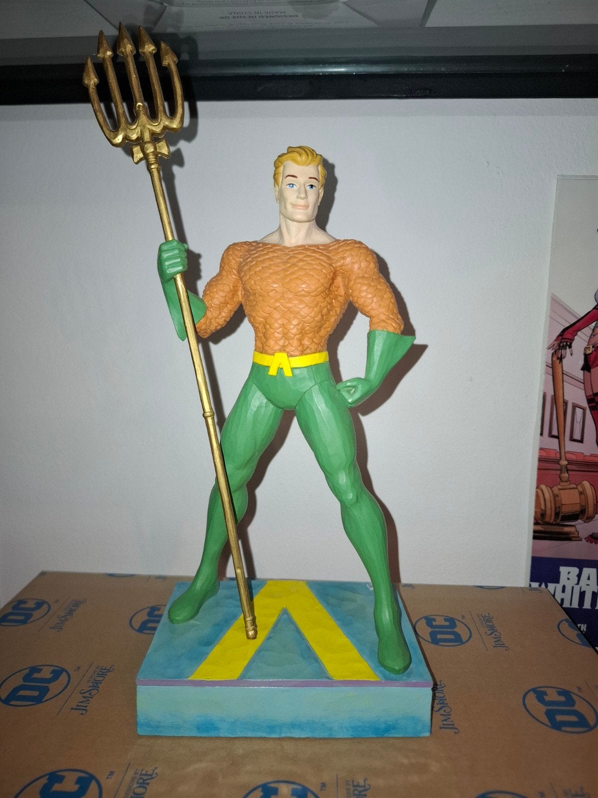 Jim Shore DC - Aquaman, Ophalen of Verzenden, Zo goed als nieuw